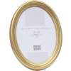 Cornice in plastica Deknudt S100 ovale 10x15 cm oro