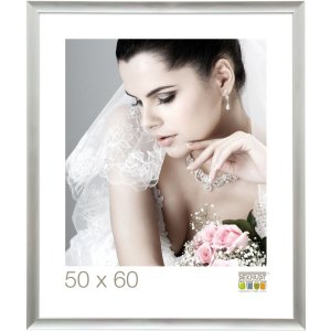 Deknudt Cornice in alluminio S021 Madar 10x15 cm argento