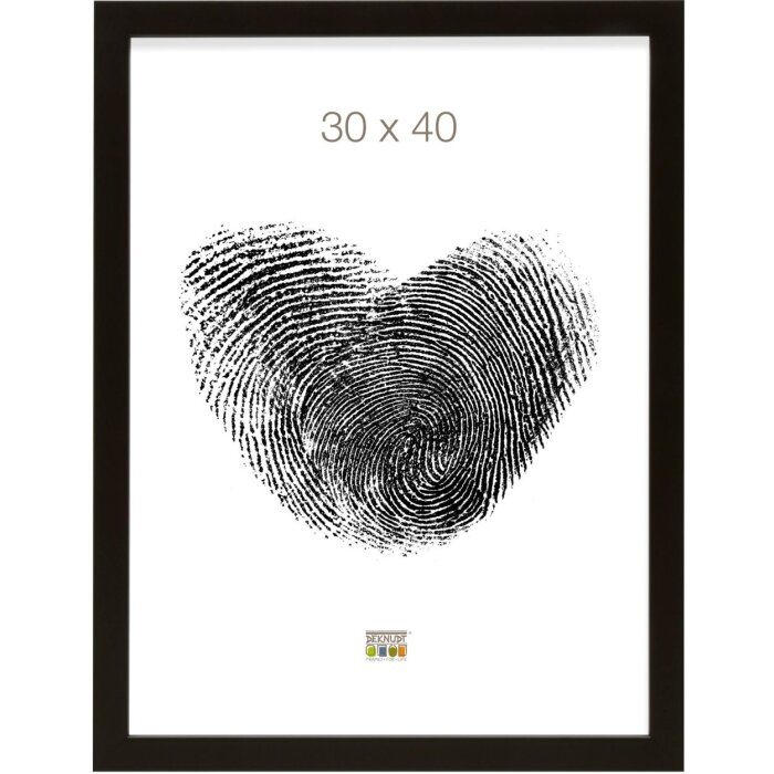 Telaio in legno S40R 40x50 cm nero