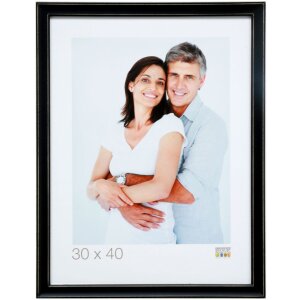 Telaio in legno S40J Lona 13x13 cm verniciato nero stretto