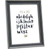Telaio in legno S40J Lona 13x13 cm verniciato nero stretto