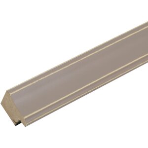 Telaio in legno S40J Lona 20x20 cm verniciato beige stretto