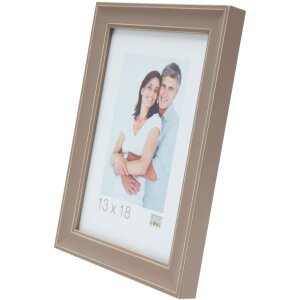 Telaio in legno S40J Lona 20x20 cm verniciato beige stretto
