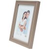 Telaio in legno S40J Lona 20x20 cm verniciato beige stretto