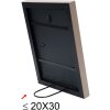 Telaio in legno S40J Lona 20x20 cm verniciato beige stretto