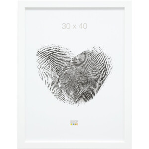 Cornice in legno S40R 15x15 cm bianco