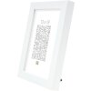 Cornice di legno S40R 13x18 cm bianco