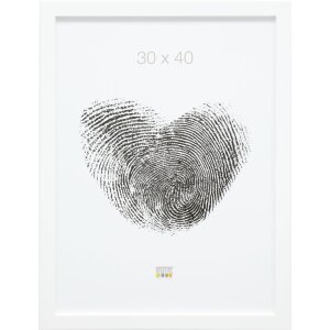 Telaio in legno S40R 40x50 cm bianco