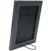 Cornice in legno S49B verniciata grigio scuro 13x18 cm