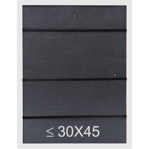 Cornice di legno S40R 24x30 cm rosso