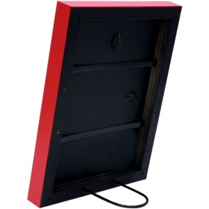 Telaio in legno S40R 40x40 cm rosso