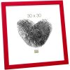 Telaio in legno S40R 40x40 cm rosso