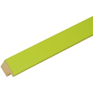 Cornice di legno S40R 30x40 cm verde