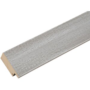 Telaio in legno S49B verniciato grigio-beige 40x50 cm