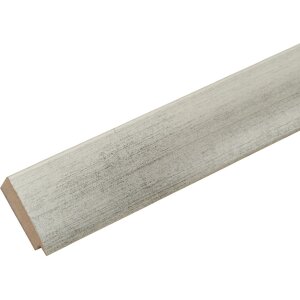 Cornice di legno S53G grigio-argento 10x15 cm