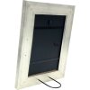 Cornice di legno S53G grigio-argento 10x15 cm