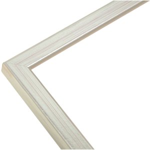 Cornice in legno S41J Deknudt 24x30 cm argento