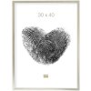 Cornice in legno S41J Deknudt 24x30 cm argento
