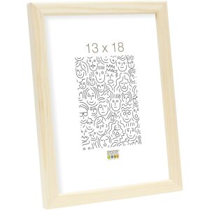 Cornice di legno Deknudt S41J natura 18x24 cm