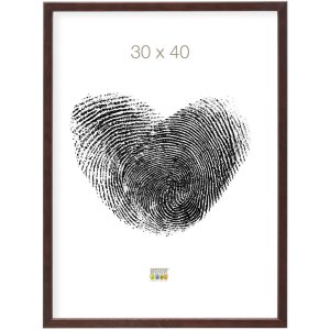 Cornice in legno S41J Deknudt 30x45 cm marrone scuro