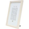 Cornice di legno S41J Deknudt 24x30 cm bianco