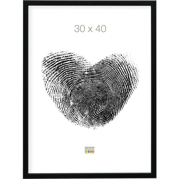 Cornice di legno s41j Deknudt 20x30 cm nero