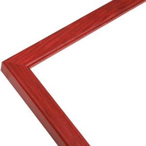 Cornice di legno S41J Deknudt 18x24 cm rosso