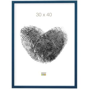 Cornice di legno S41J Deknudt 18x24 cm blu