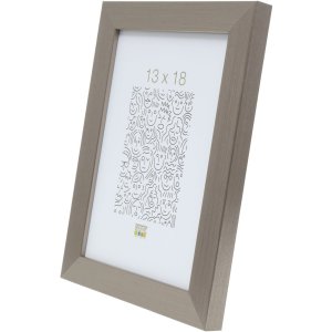 Cornice in plastica S41VD1 argento 13x13 cm