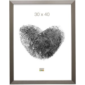 Cornice in plastica S41VD1 argento 13x13 cm