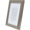 Cornice in plastica S41VD1 argento 13x13 cm