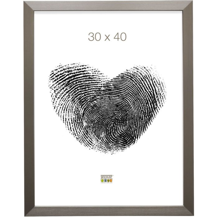 Cornice in plastica S41VD1 argento 30x45 cm