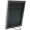 Cornice in plastica S41VD4 argento lucido 9x13 cm
