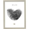 Cornice in plastica S41VD4 argento lucido 9x13 cm