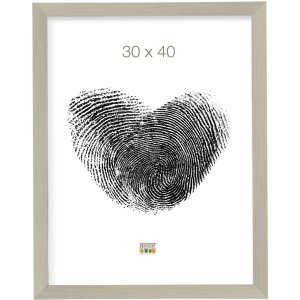 Cornice in plastica S41VD4 argento lucido 10x15 cm