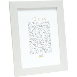 Cornice in plastica S41VF1 struttura bianca 28x35 cm