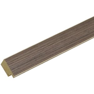 Cornice in plastica S41VF7 grigio-marrone 13x18 cm