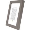 Cornice in legno S40R 10x15 cm grigio scuro