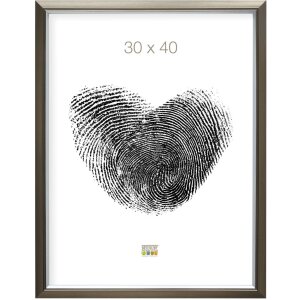 Cornice in plastica S42JD 10x15 cm argento