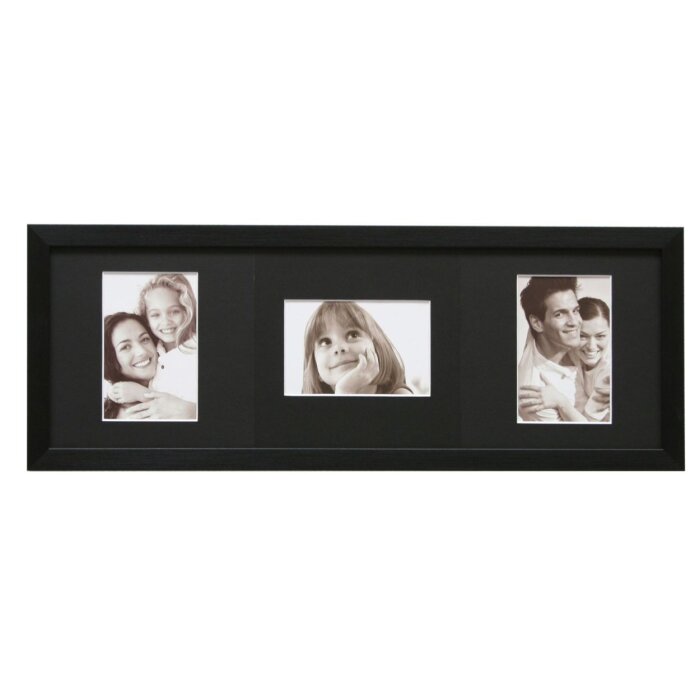 Galleria fotografica S41VN3 struttura nera 3 foto 15x20 cm