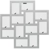 Deknudt S65SK Cornice da galleria in legno 12 foto 10x15 cm argento