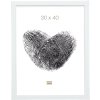 Cornice in plastica S41VK1 bianco 13x13 cm
