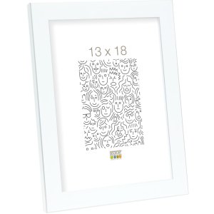 Cornice in plastica S41VK1 bianco 15x20 cm