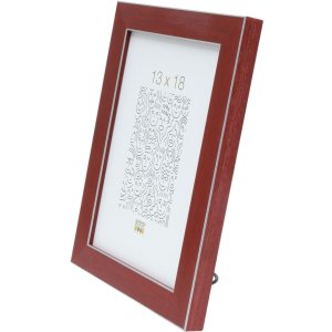 Cornice in plastica S41VK4 rosso 15x20 cm