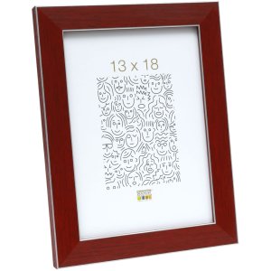 Cornice in plastica S41VK4 rosso 24x30 cm