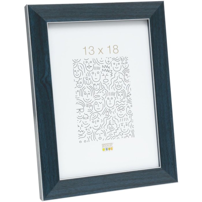 Cornice in plastica S41VK6 blu 10x15 cm