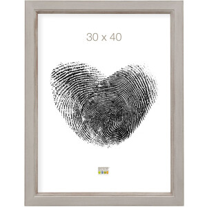 Cornice in legno S42L beige 30x40 cm