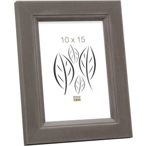 Cornice di legno S42L grigio 13x18 cm