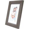 Cornice di legno S42L grigio 13x18 cm