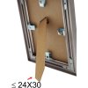 Cornice in alluminio S023 Tibbi 13x13 cm bronzo